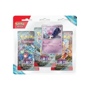 Pokémon TCG: Scarlet & Violet – Stellar Crown 3-Pack Blister